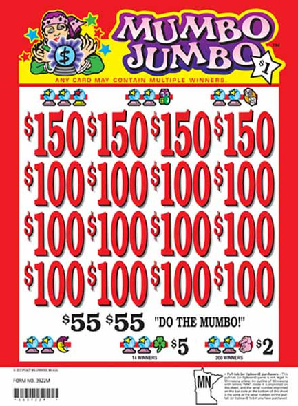 Mumbo Jumbo 3W $1 16@$100 (4@$150) $2B 23% 3080