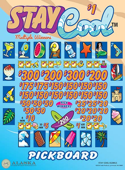 Stay Cool PK 3W $1 18@$150 (2@$300) $1B 20% 5320 LS