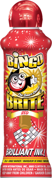 Bingo Brite 1.5 Oz Red Dz