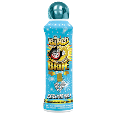 Bingo Brite 3.0 Oz Baby Blue Dz