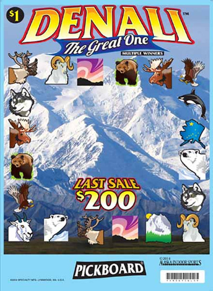 Denali the Great One PK 5W $1 8@$300 $1B 21% 6400 LS