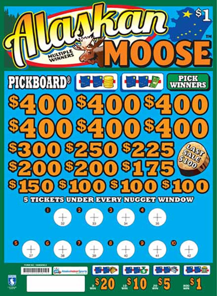 Alaskan Moose Embedded PK 3W $1 6@$400 $1B 23% 7000 LS