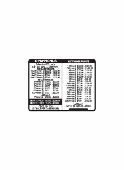 Craps Shooter PK 3W $1 8@$200 (1@$300) $1B 19% 4550 LS