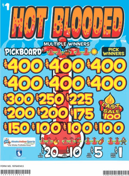 Hot Blooded Embedded PK 3W $1 6@$400 $1B 23% 7000 LS