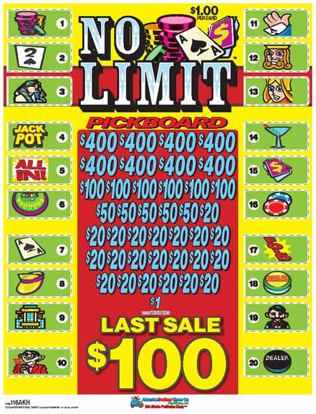 No Limit PK 3W $1 8@$400 $1B 20% 7252 LS