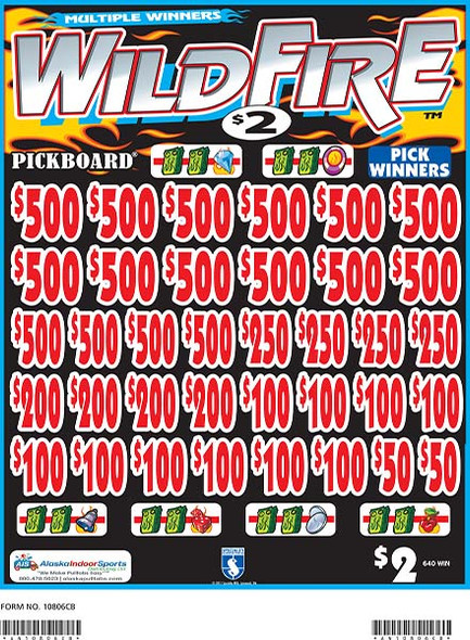 Wild Fire Big PK 3W $2 16@$500 $2B 23% 7920