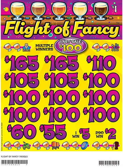 Flight of Fancy 3W $1 12@$100 (2@$165) $2B 19% 2640 LS