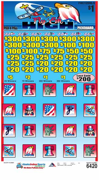 Fly 'Em High PK 5W $1 8@$300 $1B 21% 6420 LS