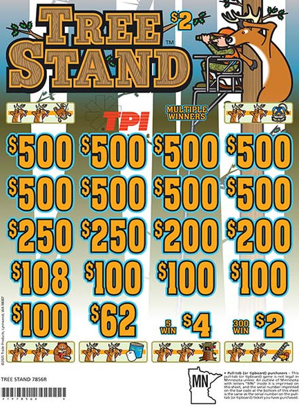 Tree Stand 3W $2 8@$500 $2B 24% 3960