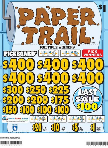 Paper Trail Embedded PK 3W $1 6@$400 $1B 23% 7000 LS