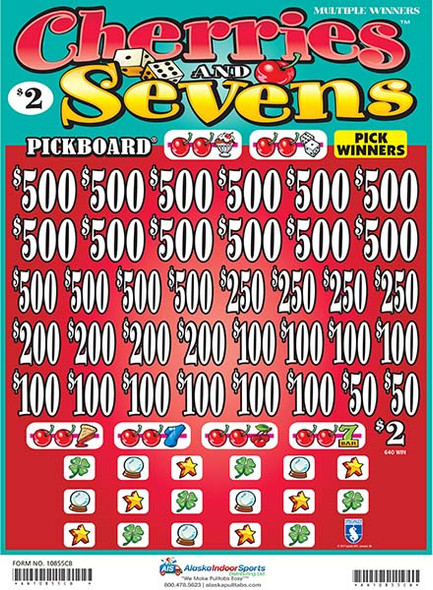 Cherries and Sevens Big PK 3W $2 16@$500 $2B 23% 7920 Cherries and Sevens Big PK 3W $2 16@$500 $2B 23% 7920