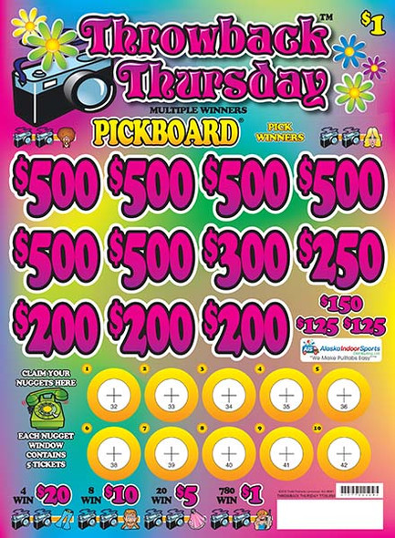 Throwback Thursday Embedded PK 3W $1 6@$500 $1B 20% 7000