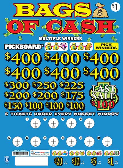 Bags of Cash Embedded PK 3W $1 6@$400 $1B 23% 7000 LS