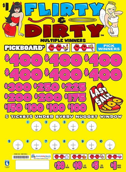 Flirty and Dirty Embedded PK 3W $1 6@$400 $1B 23% 7000 LS