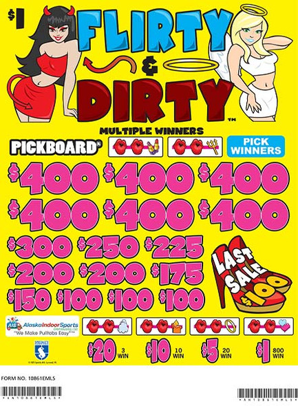 Flirty and Dirty Embedded PK 3W $1 6@$400 $1B 23% 7000 LS