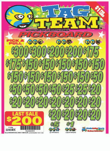 Barz PK 3W $1 18@$150 (2@$300) $1B 19% 5292 LS