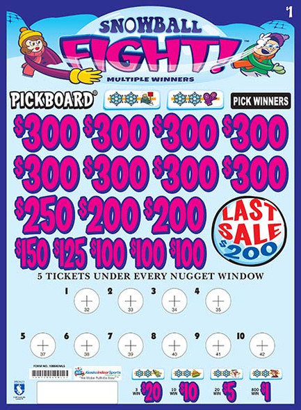 Snowball Fight Embedded PK 3W $1 8@$300 $1B 21% 6200 LS