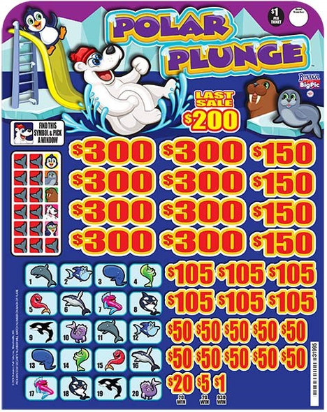 Polar Plunge Big Pic 3W $1 8@$300 $1B 20% 7200 LS