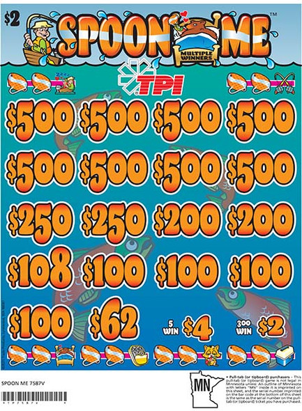 Spoon Me 3W $2 8@$500 $2B 24% 3960