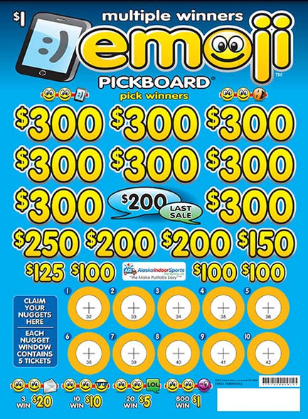 Emoji Embedded PK 3W $1 8@$300 $1B 21% 6200 LS