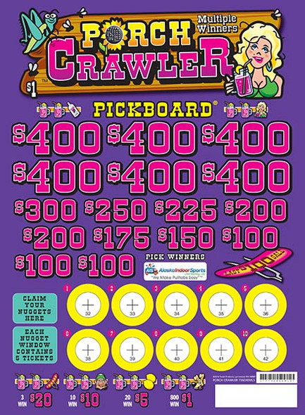 Porch Crawler Embedded PK 3W $1 6@$400 $1B 23% 7000 LS