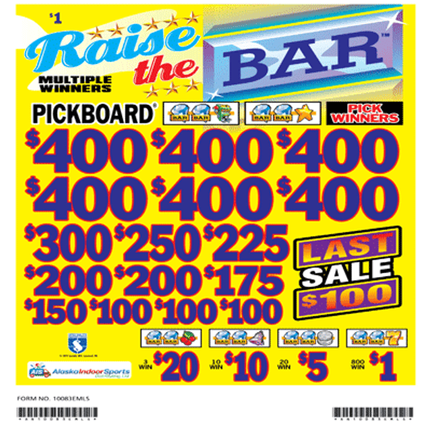 Raise the Bar Embedded PK 3W $1 6@$400 $1B 23% 7000 LS