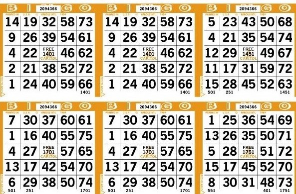 Capitol 6 ON H 1 UP L 1-9000 B ORANGE