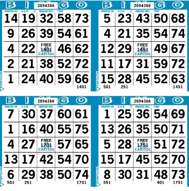 Capitol 4 ON SQ 1 UP L 18001-27000 B BLUE