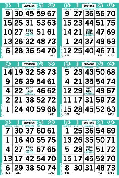 Capitol 6 ON V 1 UP L 45001-54000 B AQUA
