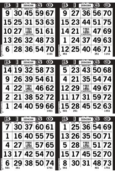 Capitol 6 ON V 1 UP L 45001-54000 B BLACK