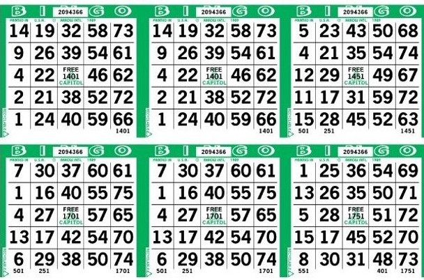 Capitol 6 ON H 1 UP L 45001-54000 B GREEN