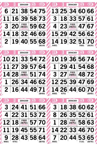 Capitol 6 ON V 1 UP L 45001-54000 BP PINK