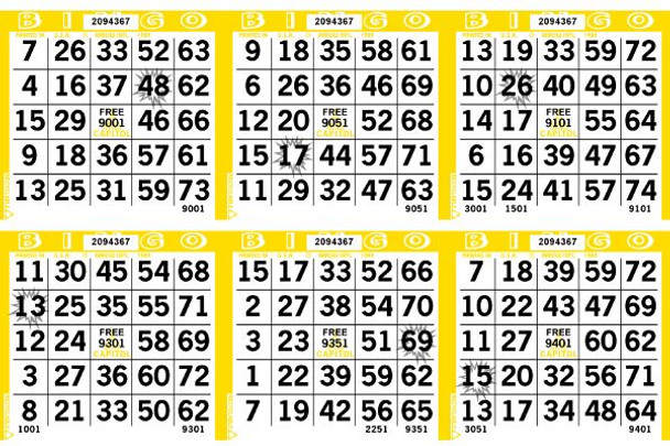 Capitol 6 ON H 1 UP L 9-18000 STRB YELLOW