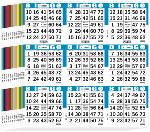 UniMax 9 ON SQ 10 UP CB 90-99036 REG 5 BX/SET (Bl, Or, Gr, Ye, Pi, Gry, Ol, Br, Re, Pu)