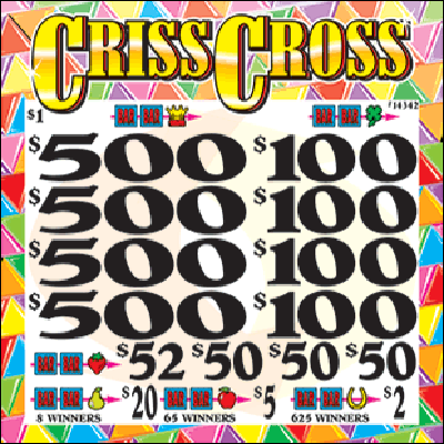 Criss Cross 3W $1 4@$500 $2B 18% 5320