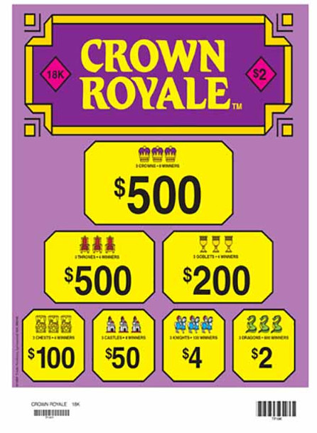 Crown Royale 5W $2 12@$500 $2B 26% 6120