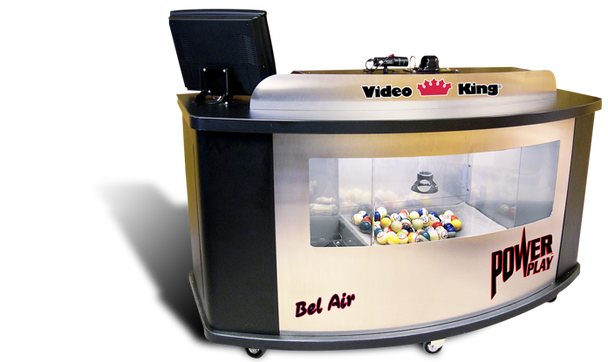 Powerplay Bel Air Console Touch Screen Monitor and NTSC Camera