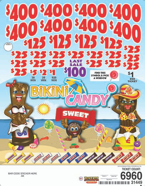 Bikini Candy Big Pic 3W $1 8@$400 $1B 24% 6960 LS