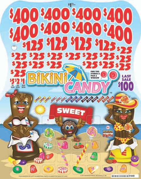 Bikini Candy Big Pic 3W $1 8@$400 $1B 24% 6960 LS