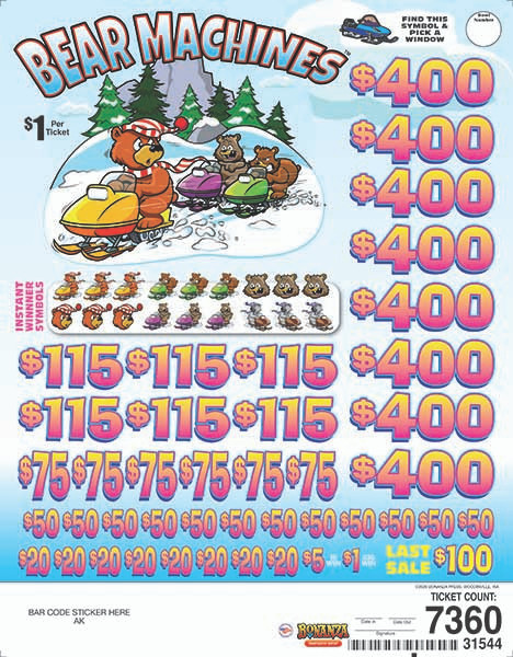 Bear Machines Big Pic 3W $1 8@$400 $1B 21% 7360 LS