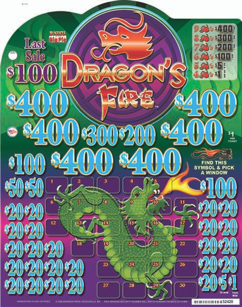 Dragon's Fire Big Pic 5W $1 6@$400 $1B 20% 6048 LS