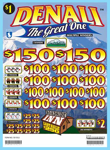 Denali the Great One 5W $1 2@$150 $2B 16% 3160 LS