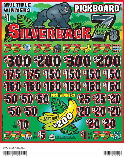 Silverback 7's PK 3W $1 18@$150 (2@$300) $1B 20% 5320 LS