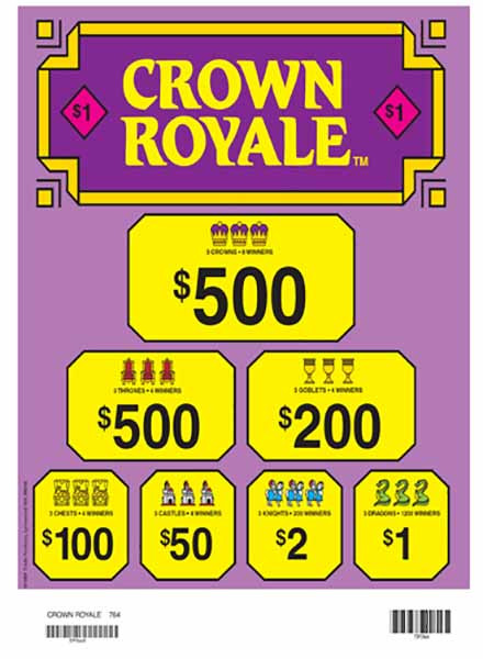 Crown Royale 5W $1 12@$500 $1B 26% 12120