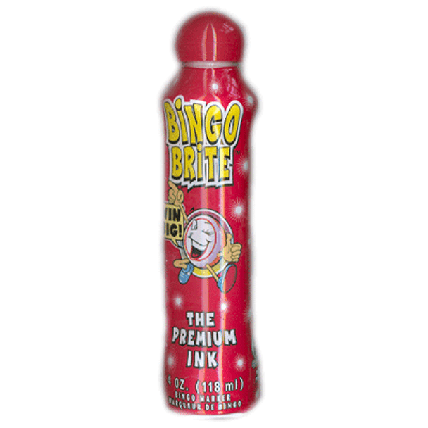 Bingo Brite 3.0 Oz Red Dz