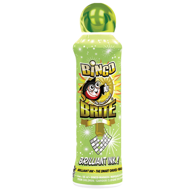 Bingo Brite 3.0 Oz Lime Green Dz