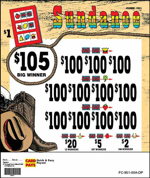 Sundance 3W $1 12@$100 $2B 15% 2688