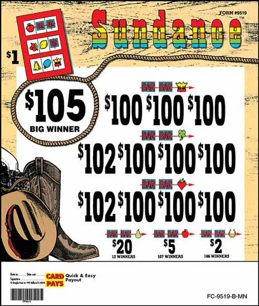 Sundance 3W $1 12@$100 $2B 23% 2940