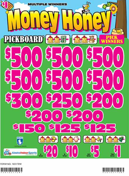 Money Honey Embedded PK 3W $1 6@$500 $1B 20% 7000
