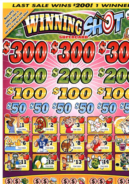 Winning Shot PK 3W $1 3@$300 $2B 19% 3360 LS
